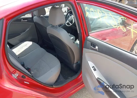 2015 Hyundai Accent Gls z USA, uszkodzony, nr VIN KMHCT4AE6FU795316